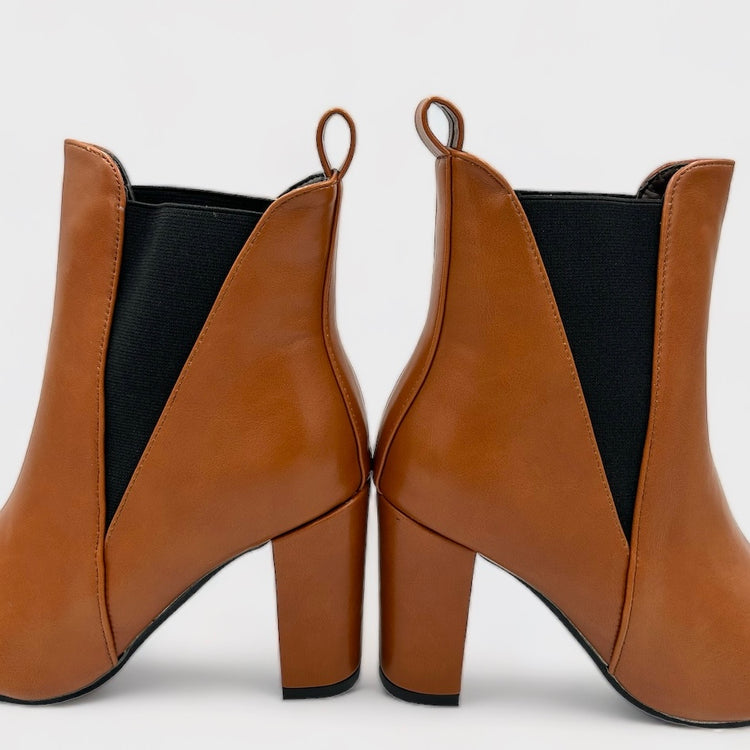 BOTINE DUO CAMEL