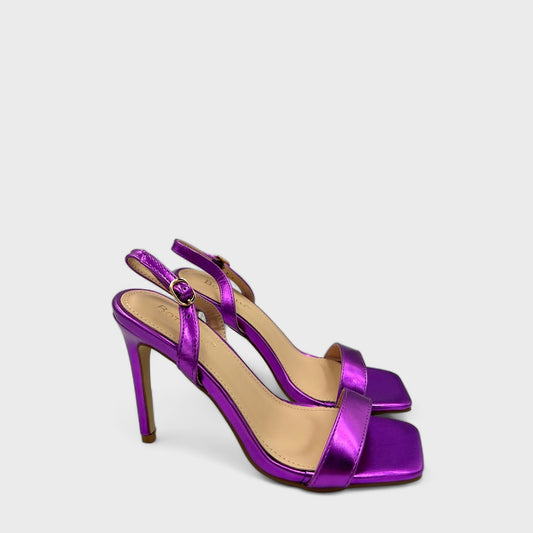 SANDALE CU TOC SLEEK MOV
