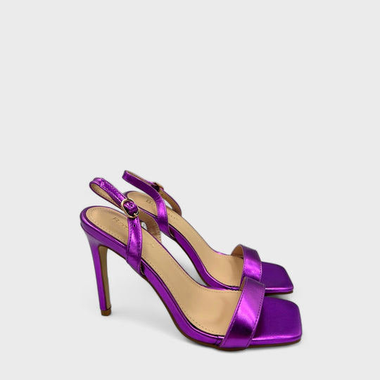 SANDALE CU TOC SLEEK MOV