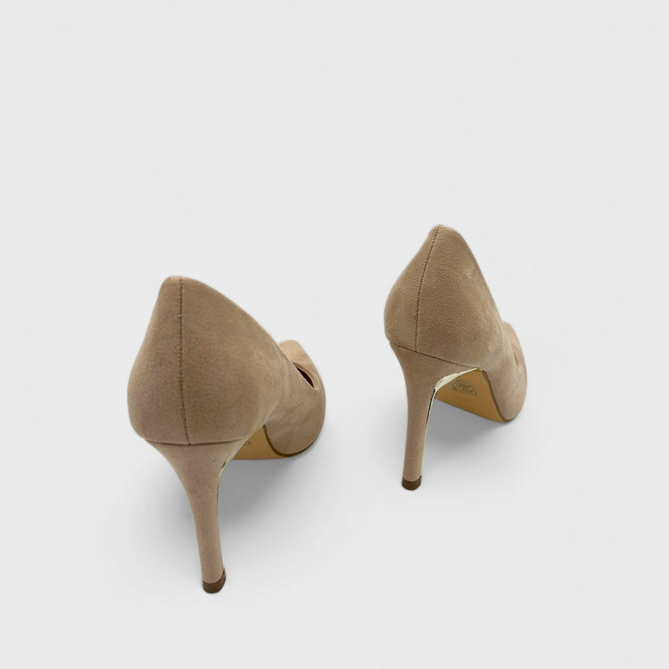 PANTOFI CU TOC JULY BEJ