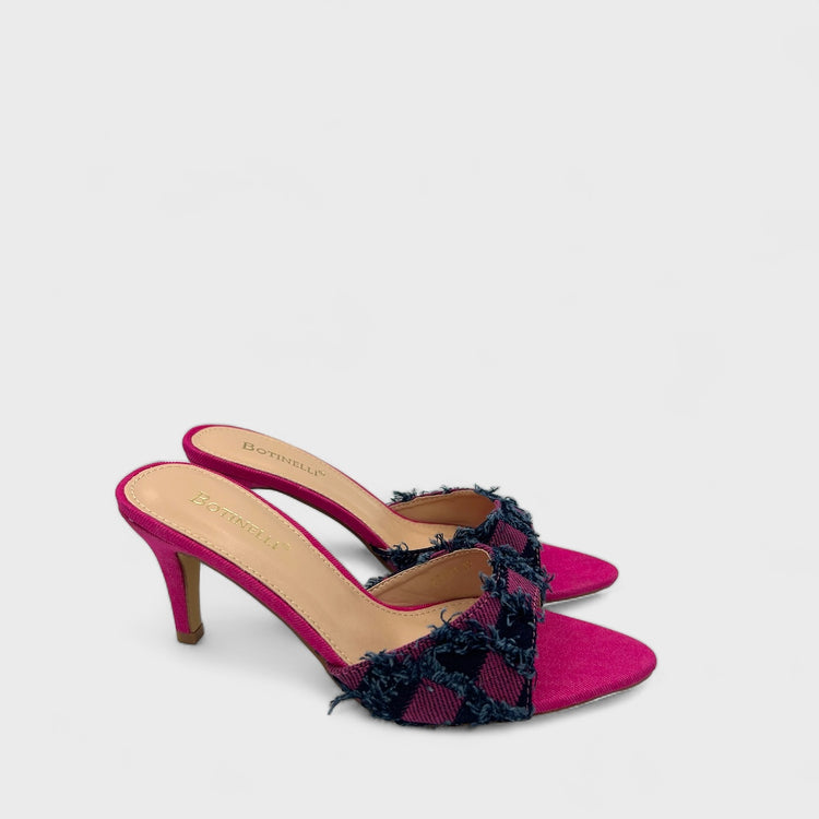 SABOTI CHEKERED FUCHSIA