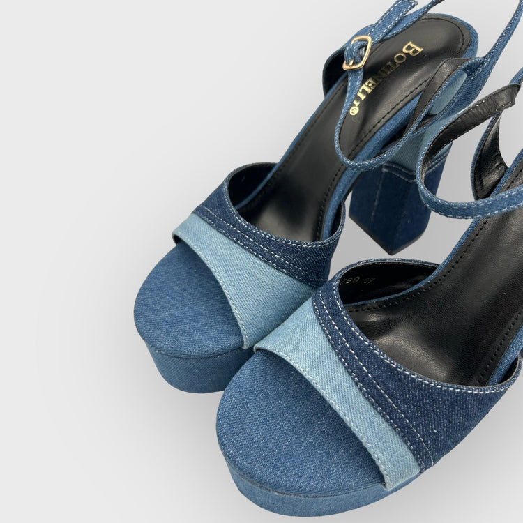 SANDALE MULTI ALBASTRE