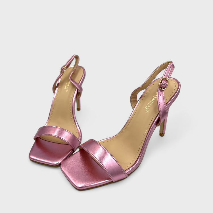 SANDALE CU TOC SLEEK MOV