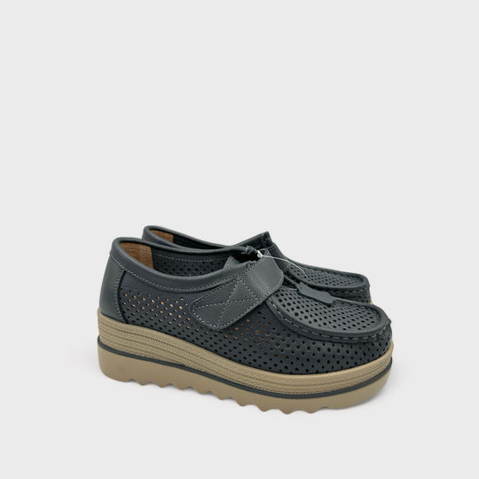 PANTOFI TIRA GRI