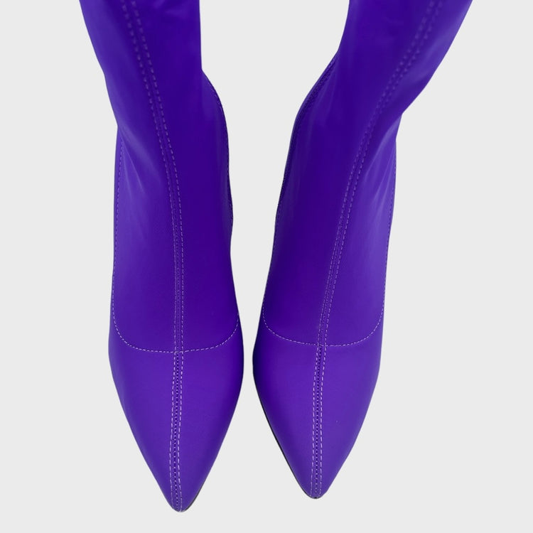 BOTINE CU STIL MOV